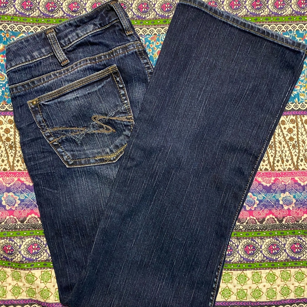 Silver Toni Bootcut Jeans Size 32 EUC